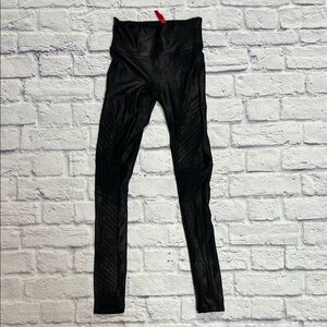 SPANX Black High-Waist Shaping Leggings